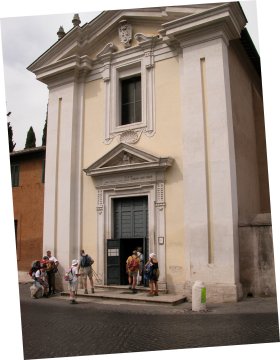 Chiesa del Domine
Quo Vadis
(22219 bytes)